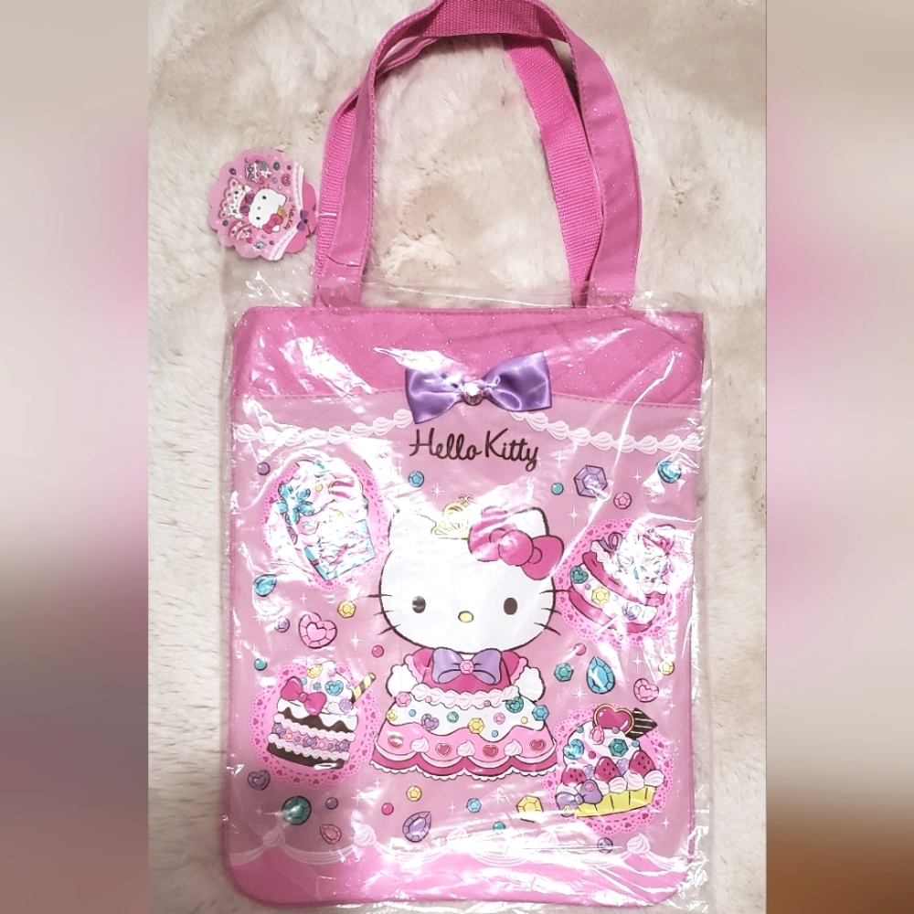Hello Kitty Sparkly Tote Bag